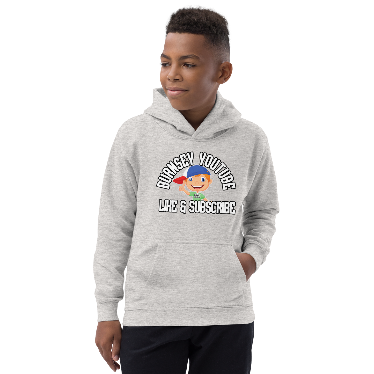 Burnsey YouTube | Youth Gamer Hoodie