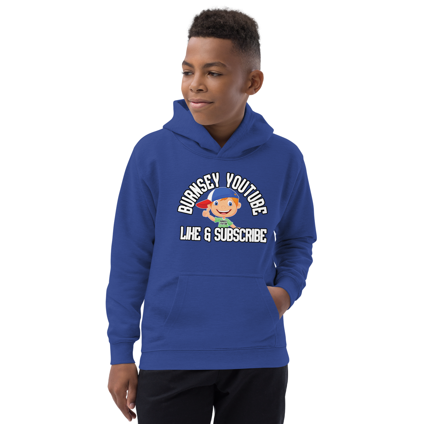 Burnsey YouTube | Youth Gamer Hoodie