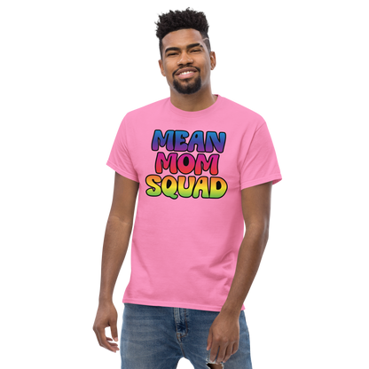 Mean Mom SQUAD | Colorful Adult Gamer Tee