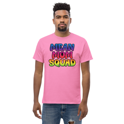 Mean Mom SQUAD | Colorful Adult Gamer Tee