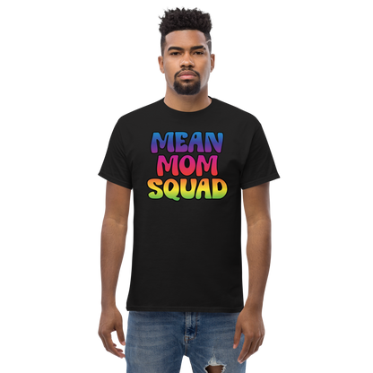 Mean Mom SQUAD | Colorful Adult Gamer Tee