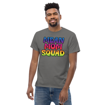 Mean Mom SQUAD | Colorful Adult Gamer Tee