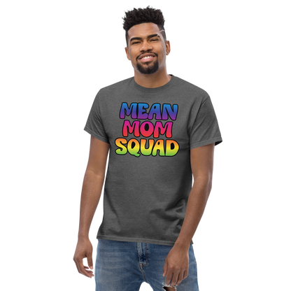 Mean Mom SQUAD | Colorful Adult Gamer Tee