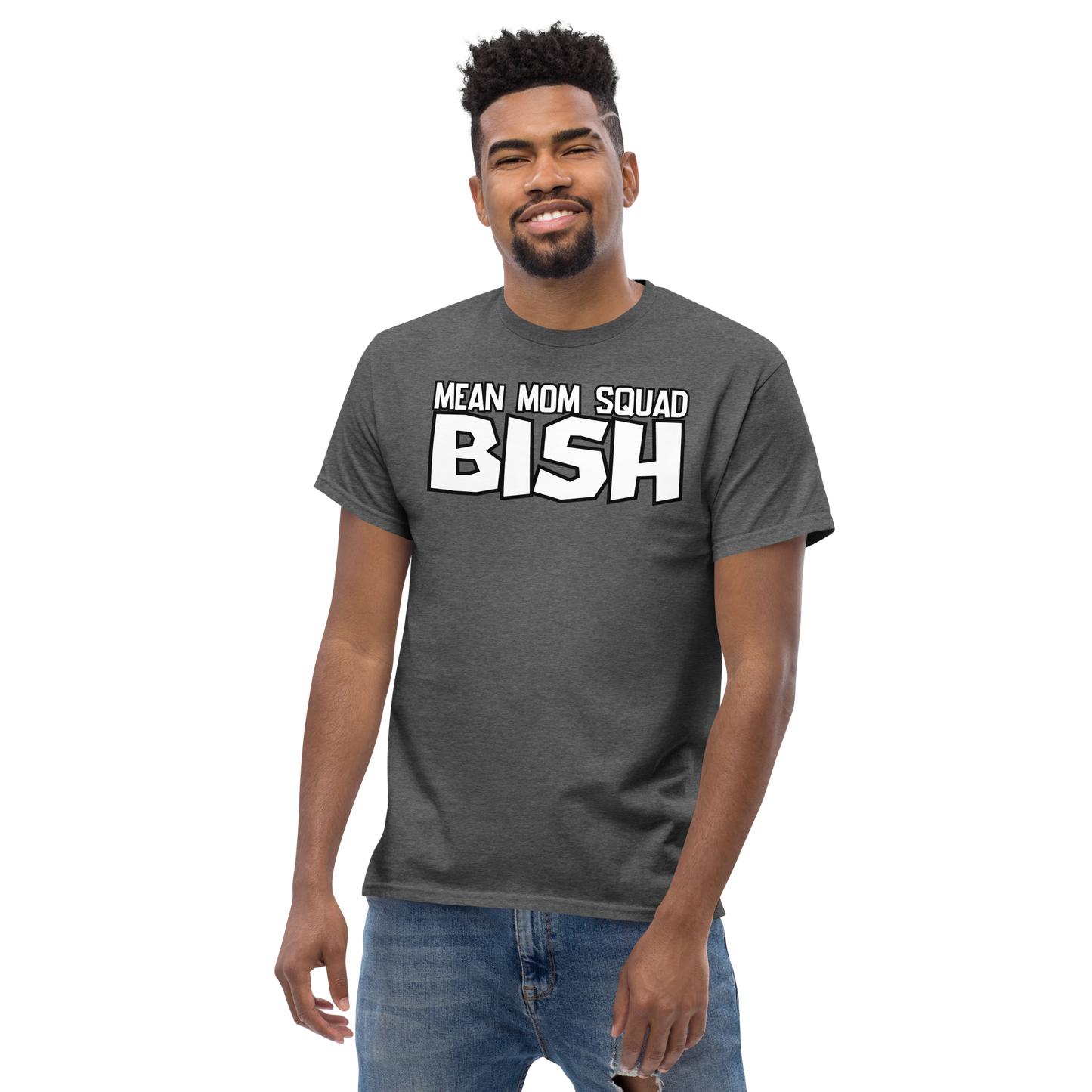 Mean Mom SQUAD BISH | Adult Gamer Tee | BISH Please!