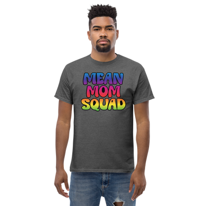 Mean Mom SQUAD | Colorful Adult Gamer Tee