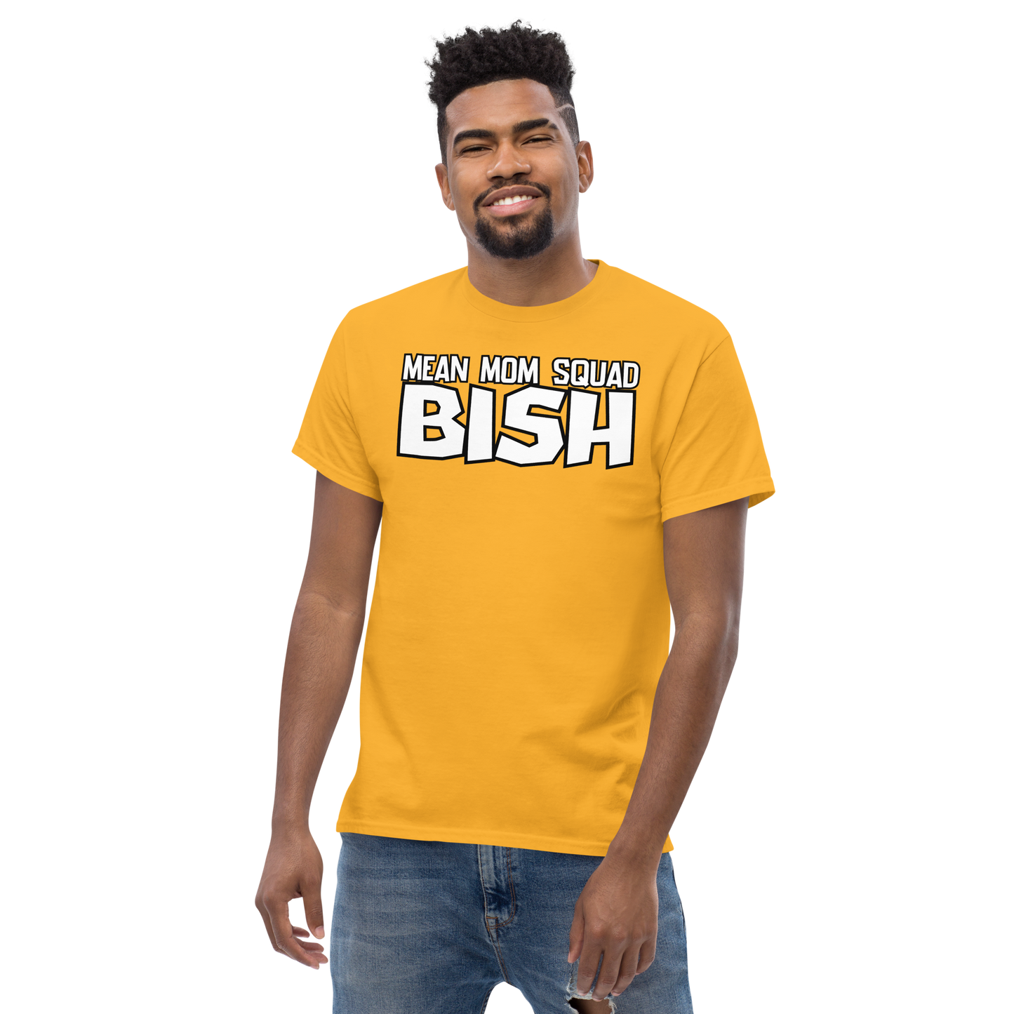 Mean Mom SQUAD BISH | Adult Gamer Tee | BISH Please!