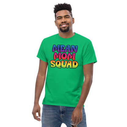 Mean Mom SQUAD | Colorful Adult Gamer Tee