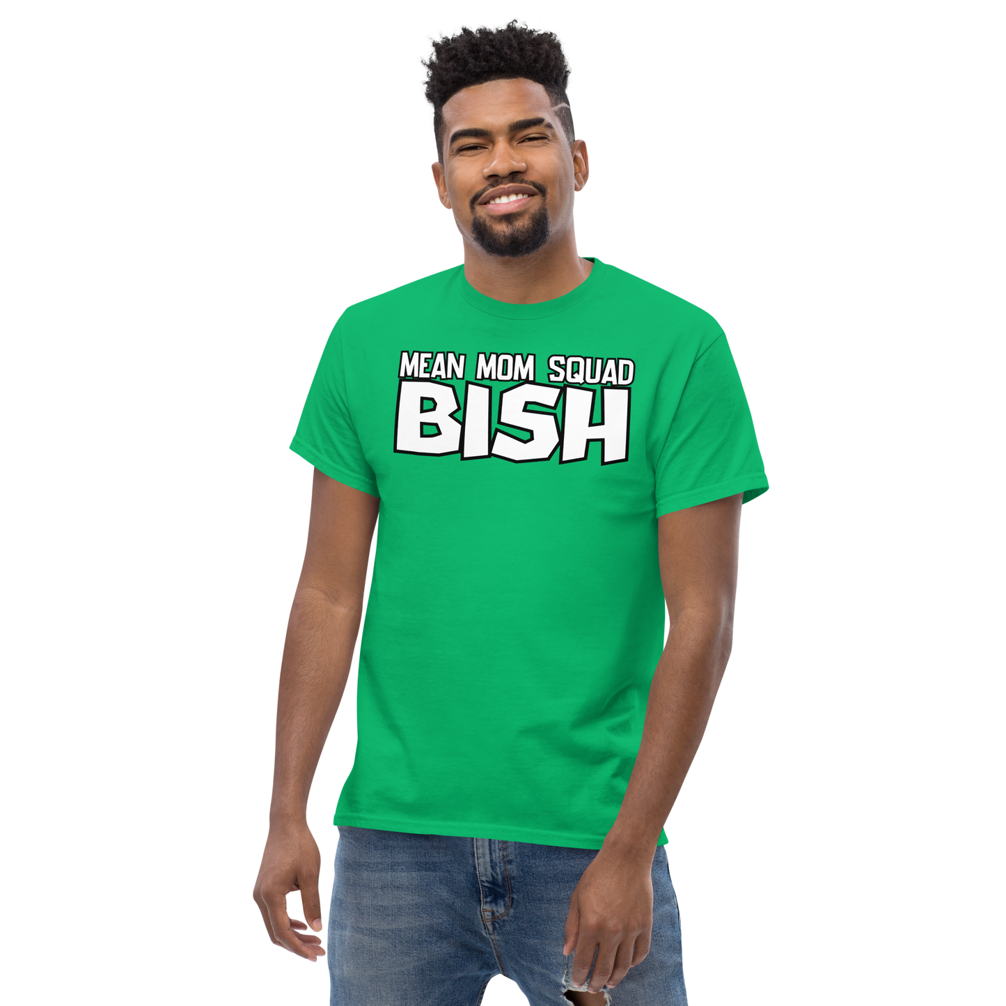 Mean Mom SQUAD BISH | Adult Gamer Tee | BISH Please!