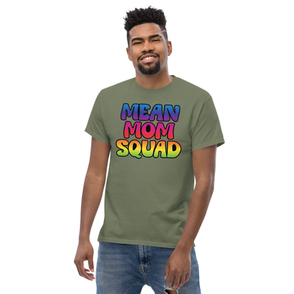 Mean Mom SQUAD | Colorful Adult Gamer Tee