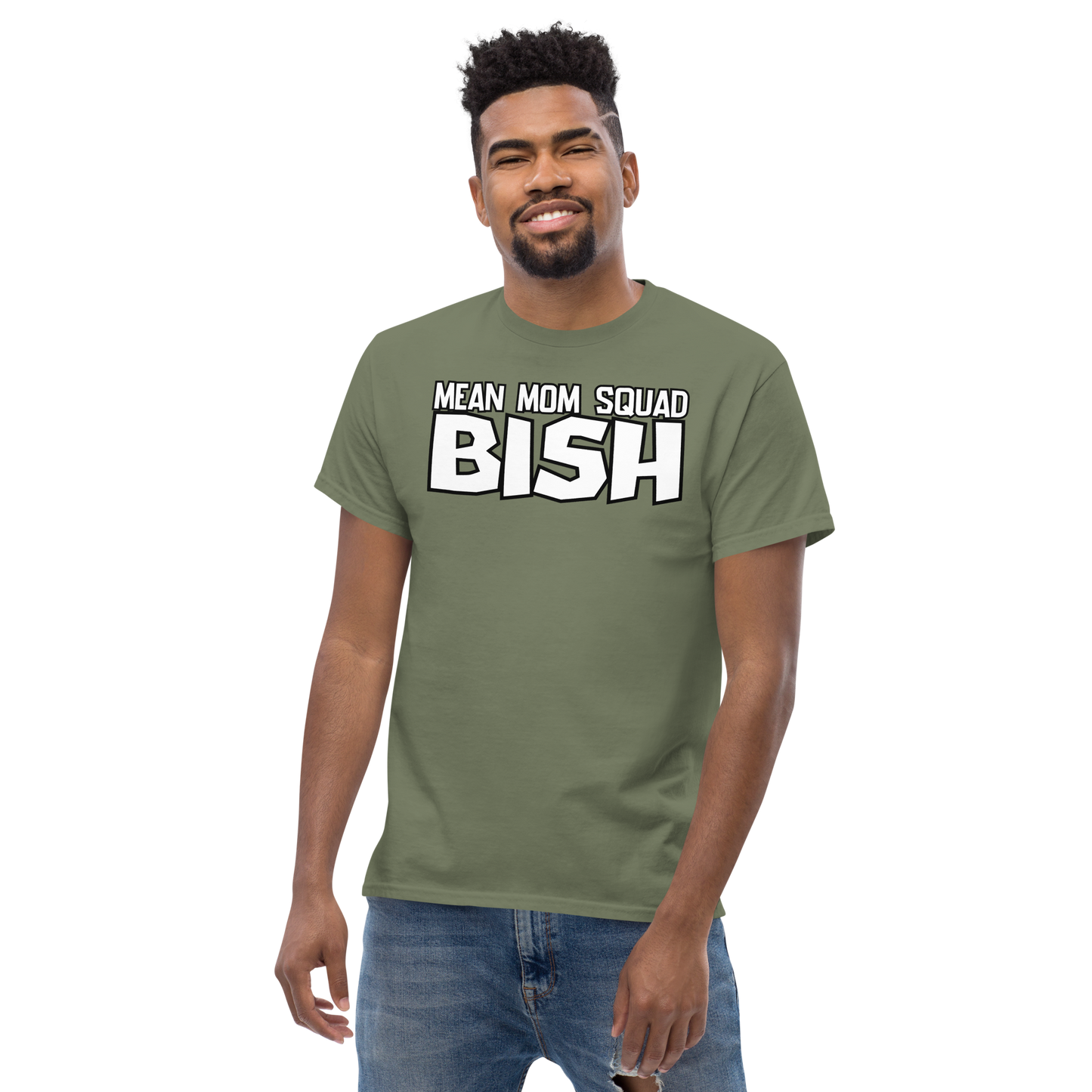 Mean Mom SQUAD BISH | Adult Gamer Tee | BISH Please!