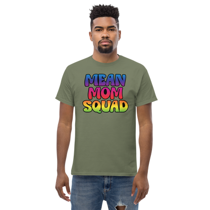 Mean Mom SQUAD | Colorful Adult Gamer Tee