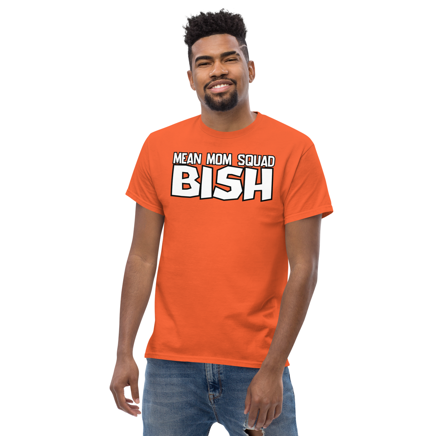 Mean Mom SQUAD BISH | Adult Gamer Tee | BISH Please!