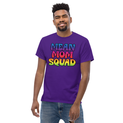 Mean Mom SQUAD | Colorful Adult Gamer Tee