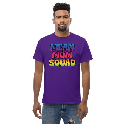 Mean Mom SQUAD | Colorful Adult Gamer Tee