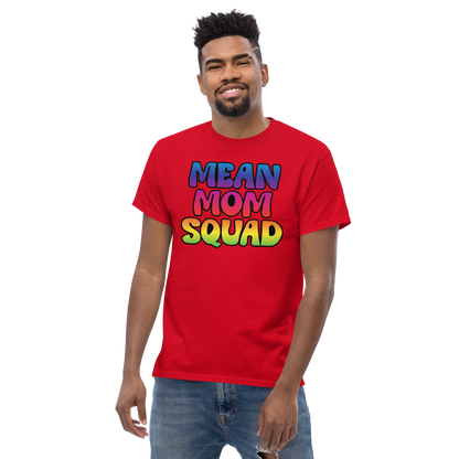 Mean Mom SQUAD | Colorful Adult Gamer Tee