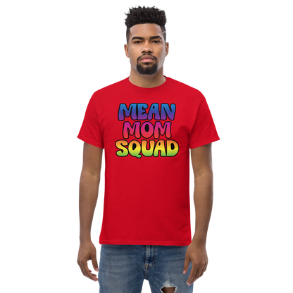 Mean Mom SQUAD | Colorful Adult Gamer Tee