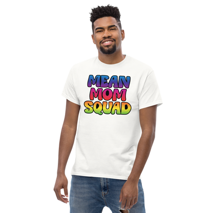 Mean Mom SQUAD | Colorful Adult Gamer Tee