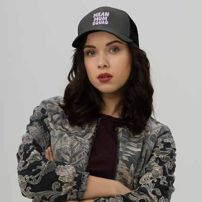 Mean Mom SQUAD | Embordered Gamer Hat