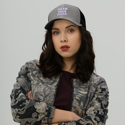 Mean Mom SQUAD | Embordered Gamer Hat