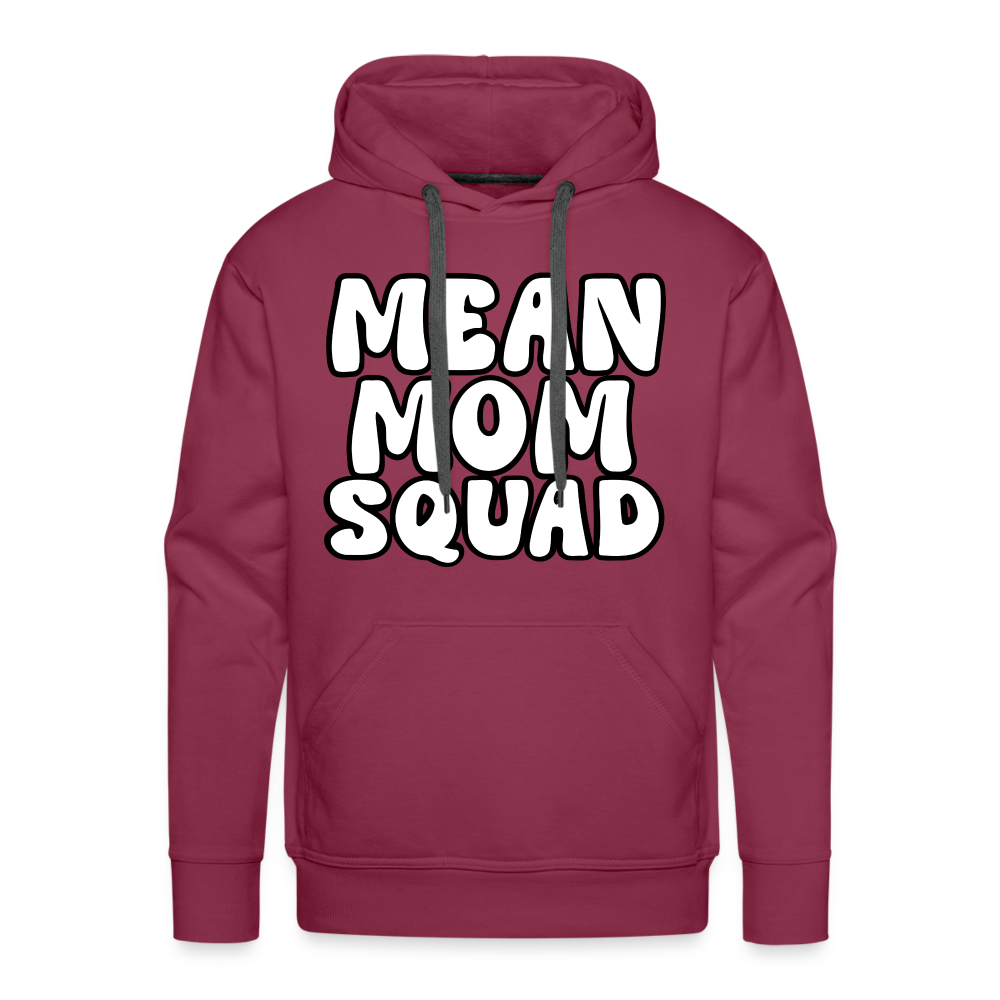 Mean Mom SQUAD - Adult Unisex Hoodie - burgundy