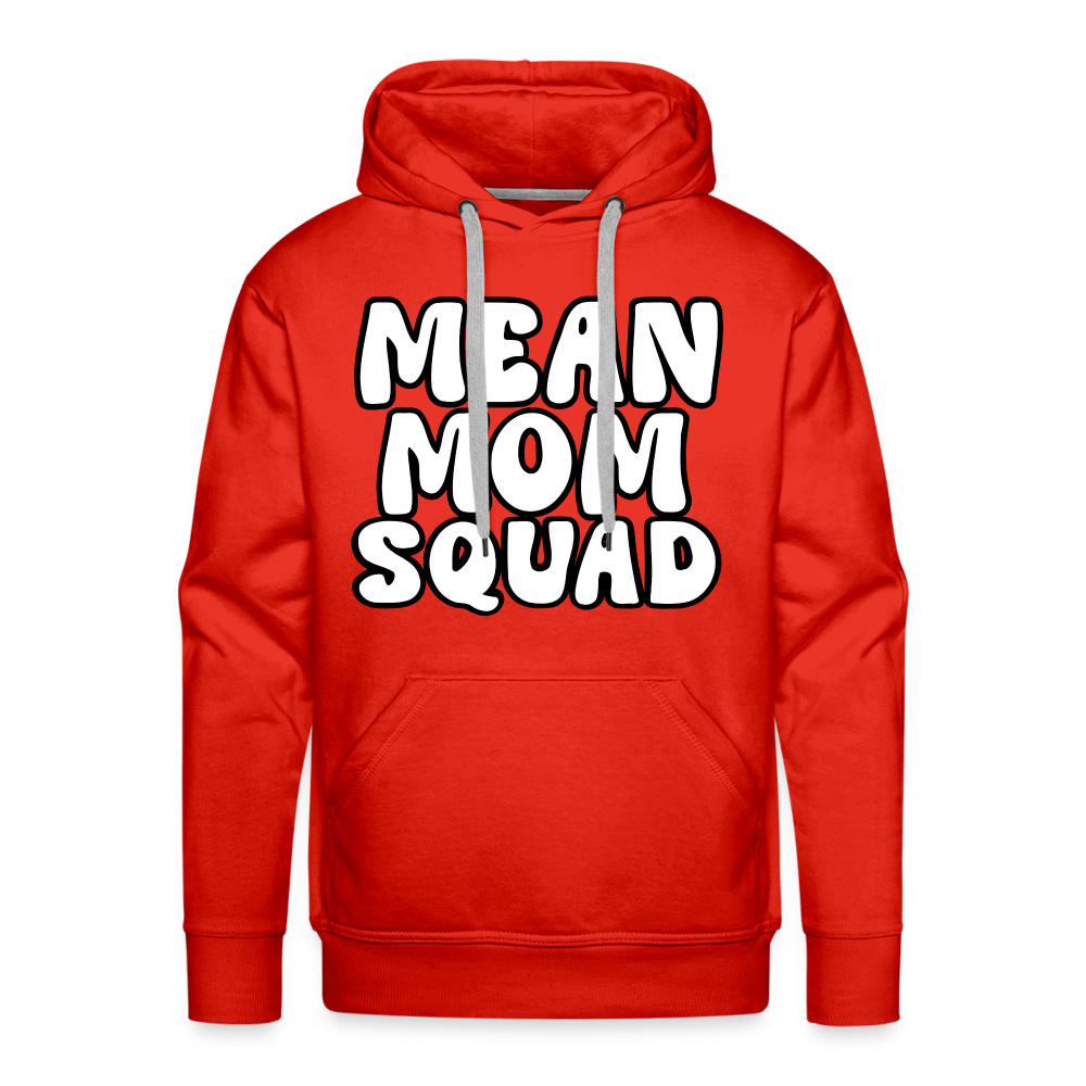 Mean Mom SQUAD - Adult Unisex Hoodie - red