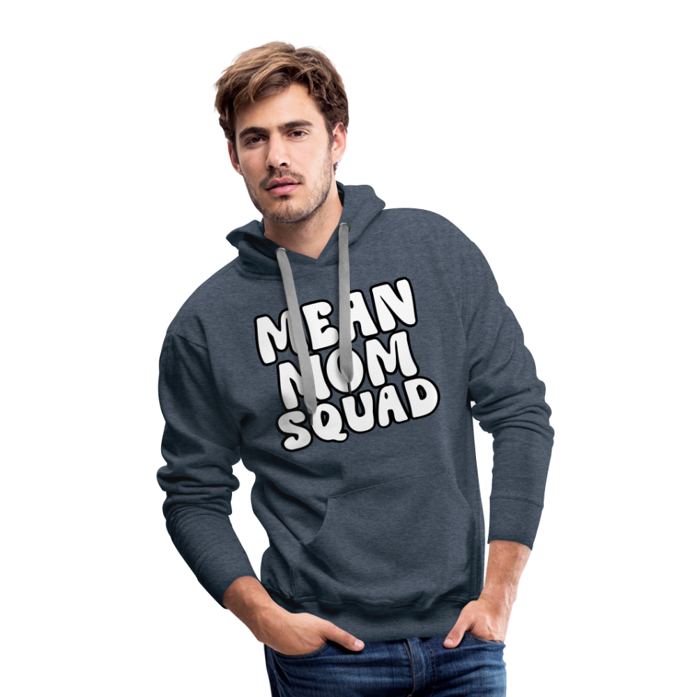 Mean Mom SQUAD - Adult Unisex Hoodie - heather denim