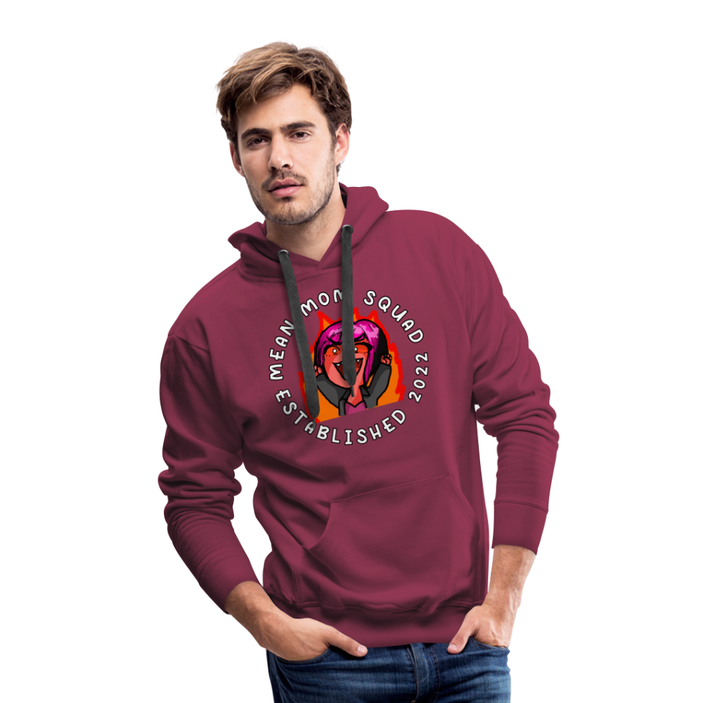 Mean Mom SQUAD Est. 2022 - Adult Hoodie - burgundy