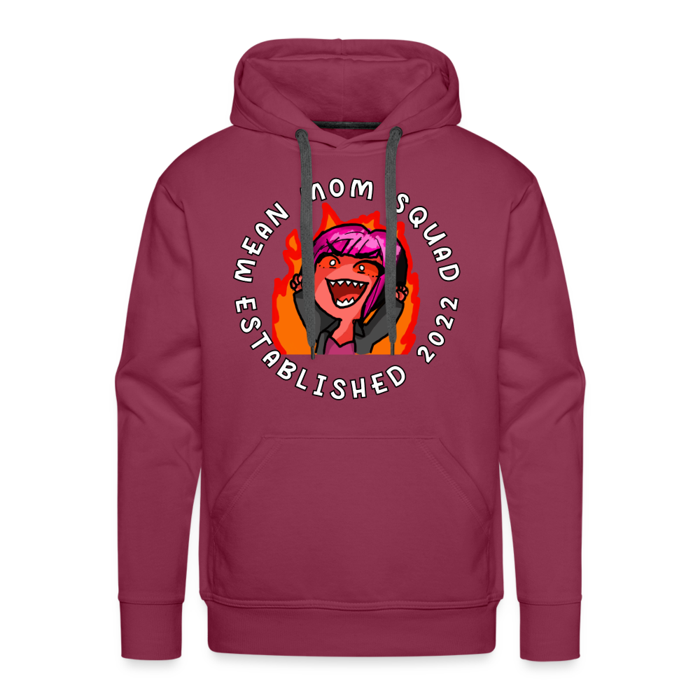 Mean Mom SQUAD Est. 2022 - Adult Hoodie - burgundy