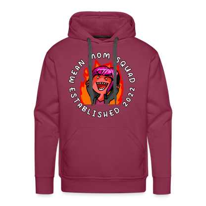 Mean Mom SQUAD Est. 2022 - Adult Hoodie - burgundy