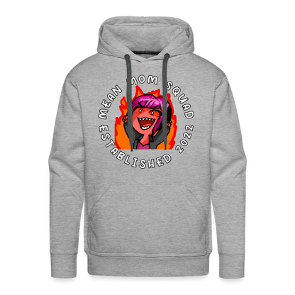 Mean Mom SQUAD Est. 2022 - Adult Hoodie - heather grey