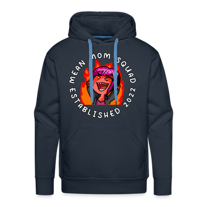 Mean Mom SQUAD Est. 2022 - Adult Hoodie - navy