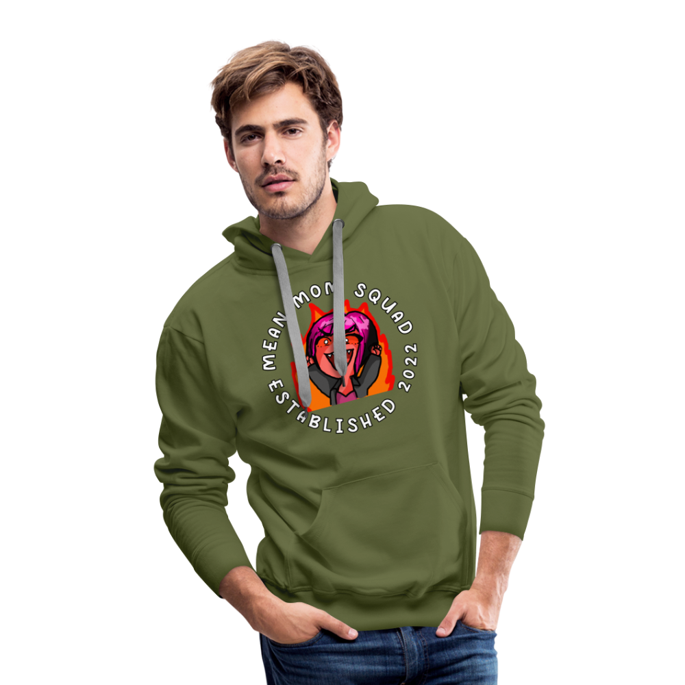 Mean Mom SQUAD Est. 2022 - Adult Hoodie - olive green