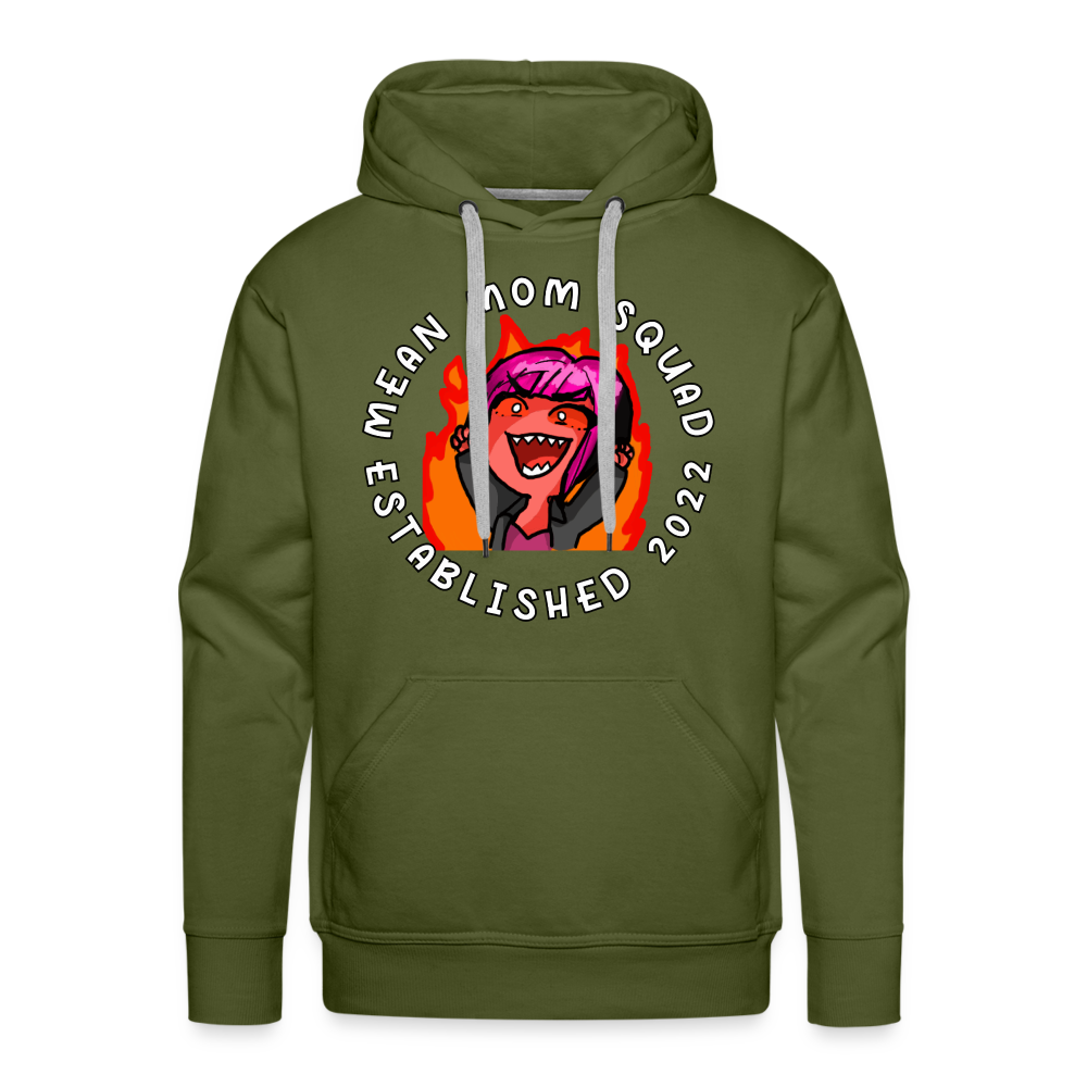 Mean Mom SQUAD Est. 2022 - Adult Hoodie - olive green