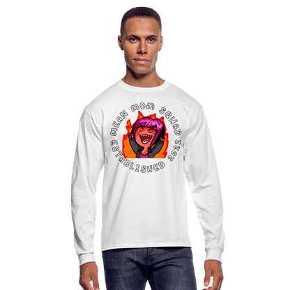 Mean Mom SQUAD Est. 2022 LongSleeve shirt Unisex - white