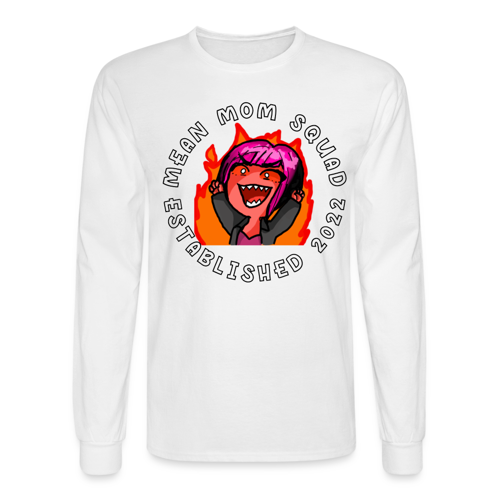 Mean Mom SQUAD Est. 2022 LongSleeve shirt Unisex - white