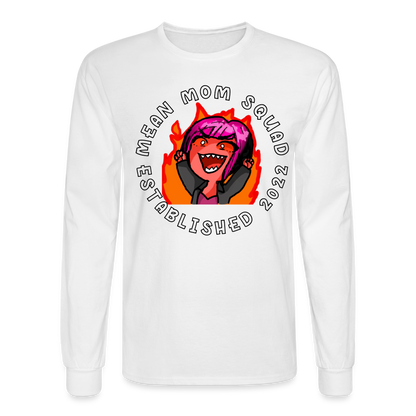 Mean Mom SQUAD Est. 2022 LongSleeve shirt Unisex - white