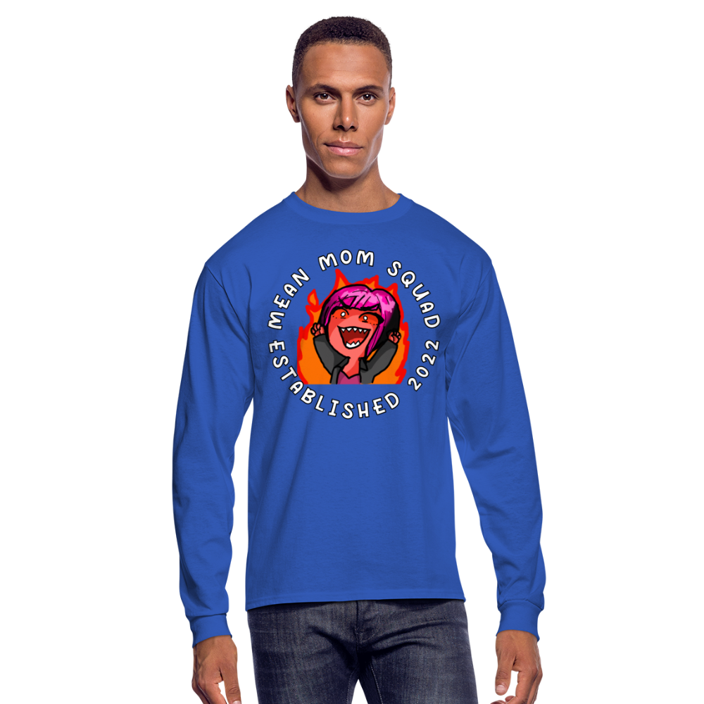 Mean Mom SQUAD Est. 2022 LongSleeve shirt Unisex - royal blue