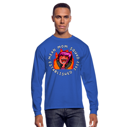 Mean Mom SQUAD Est. 2022 LongSleeve shirt Unisex - royal blue