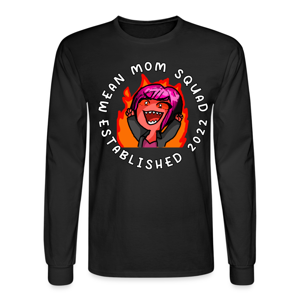 Mean Mom SQUAD Est. 2022 LongSleeve shirt Unisex - black