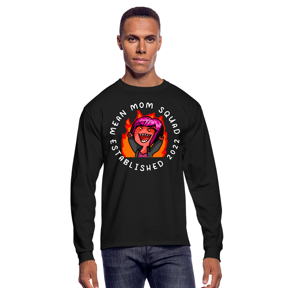 Mean Mom SQUAD Est. 2022 LongSleeve shirt Unisex - black