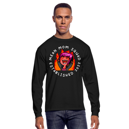 Mean Mom SQUAD Est. 2022 LongSleeve shirt Unisex - black