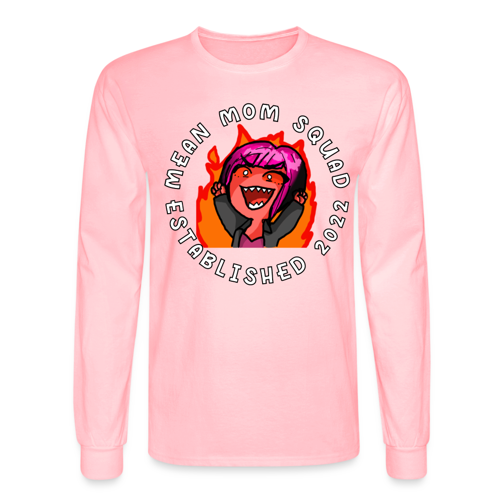 Mean Mom SQUAD Est. 2022 LongSleeve shirt Unisex - pink