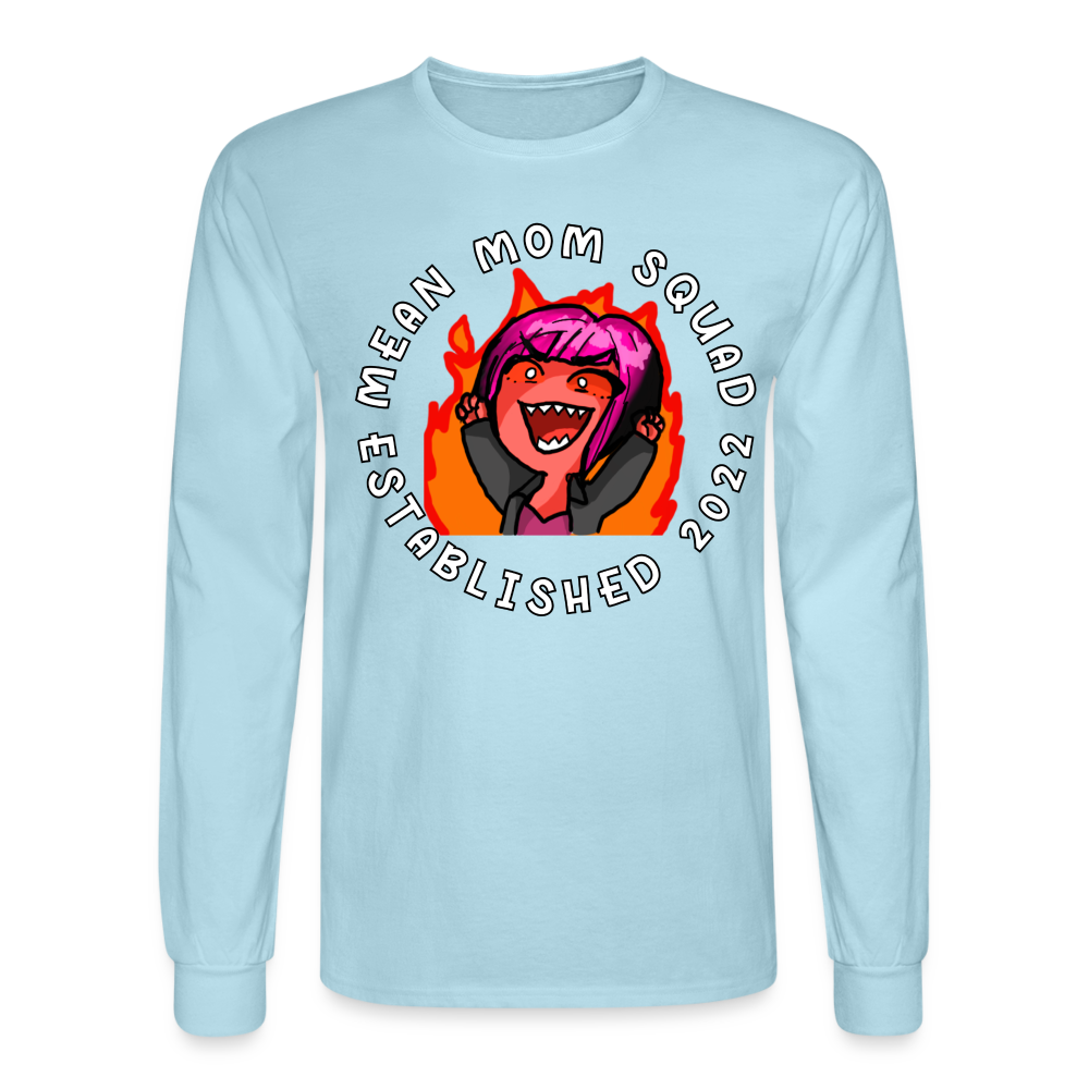 Mean Mom SQUAD Est. 2022 LongSleeve shirt Unisex - powder blue