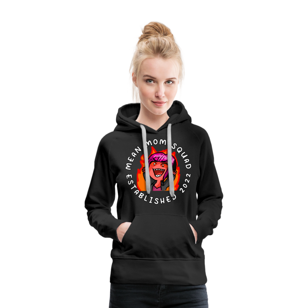 Mean Mom SQUAD Est. 2022 Women’s Premium Hoodie - black