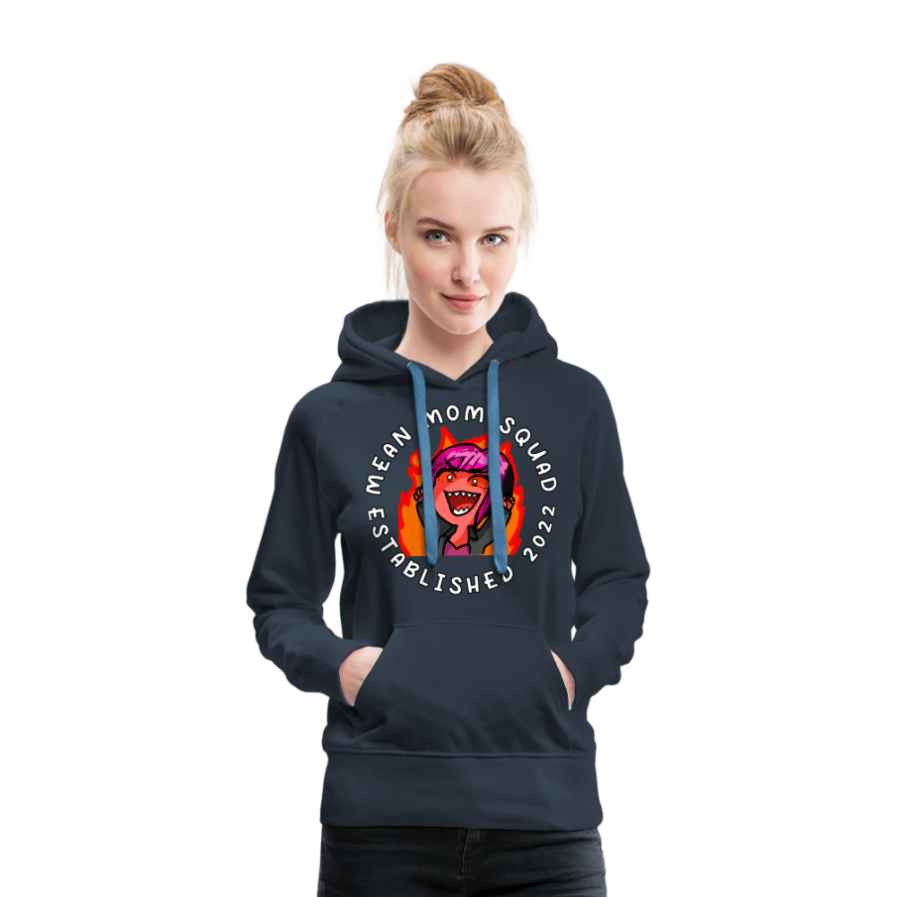 Mean Mom SQUAD Est. 2022 Women’s Premium Hoodie - navy