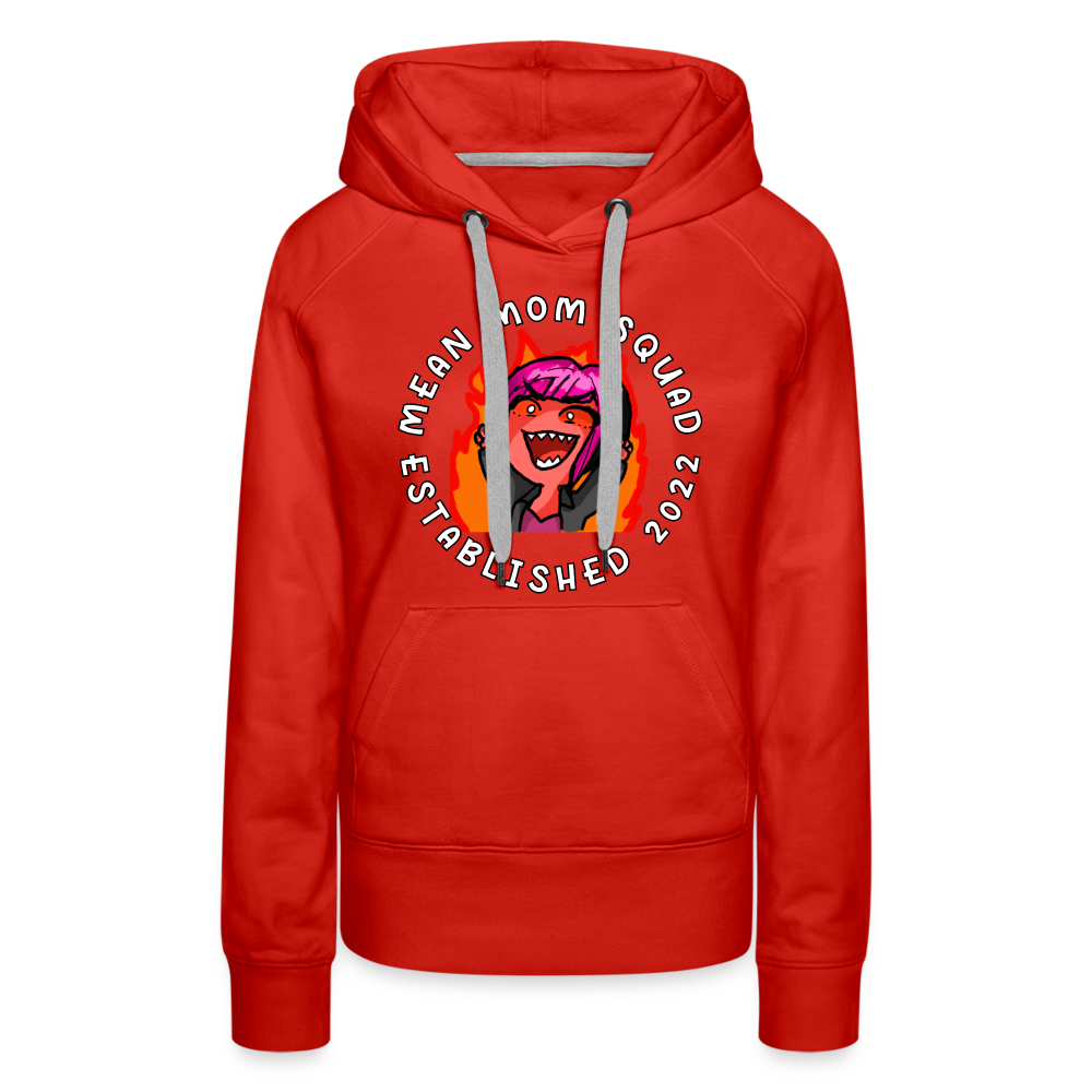 Mean Mom SQUAD Est. 2022 Women’s Premium Hoodie - red