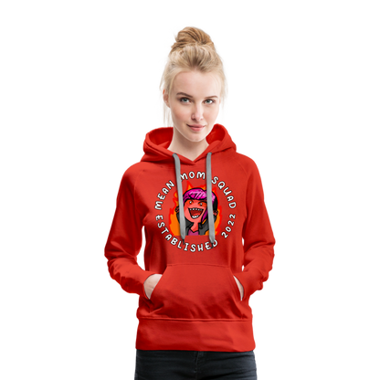 Mean Mom SQUAD Est. 2022 Women’s Premium Hoodie - red