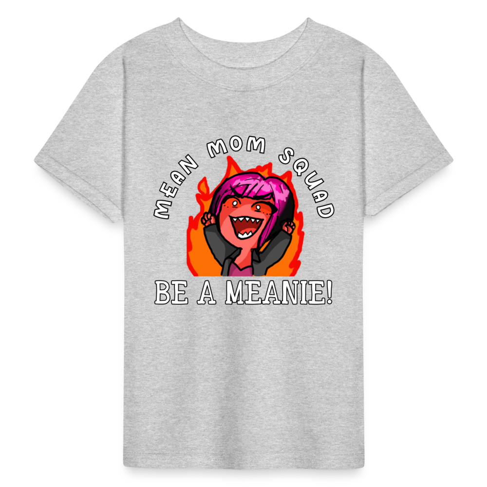 Be A Meanie - Youth T-shirt - heather gray