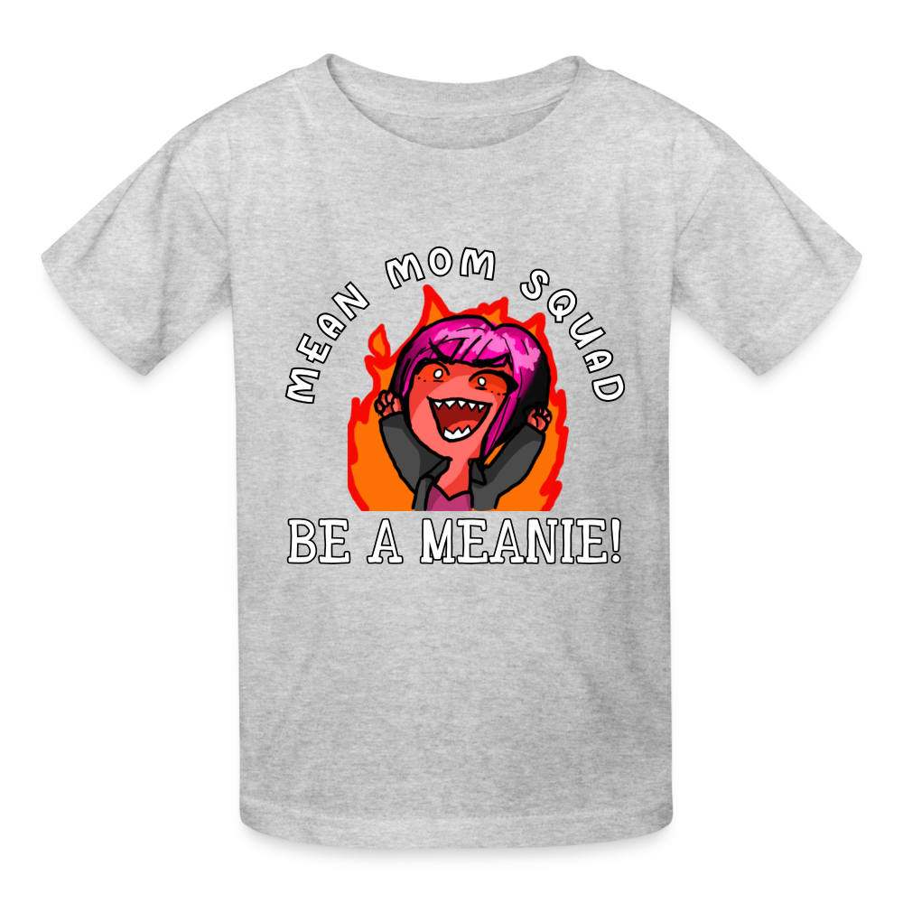 Be A Meanie - Youth T-shirt - heather gray