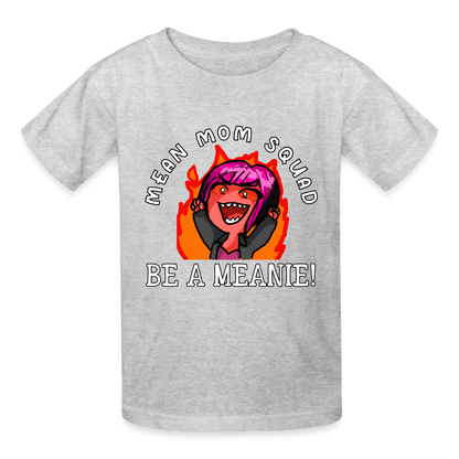 Be A Meanie - Youth T-shirt - heather gray